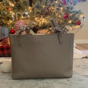 Tory Burch gray York tote.